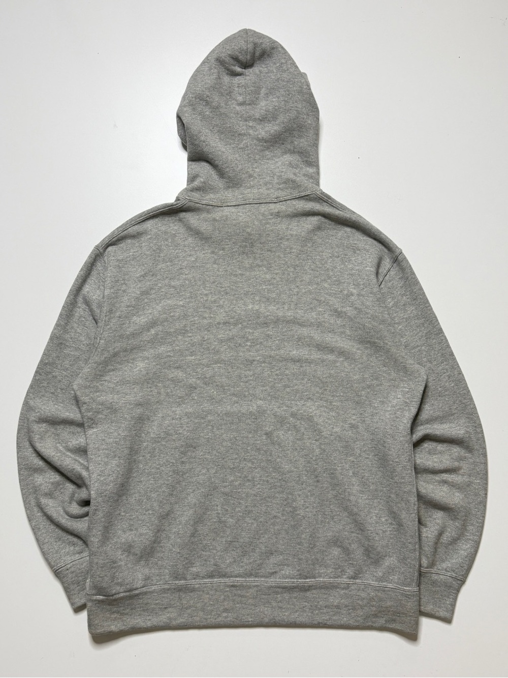 Comme des Garcons PLAY Gray Hoodie with Red Heart Patch - Picture 2 of 10